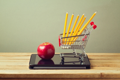 Information systems can help retailers recognize demand for school supplies.